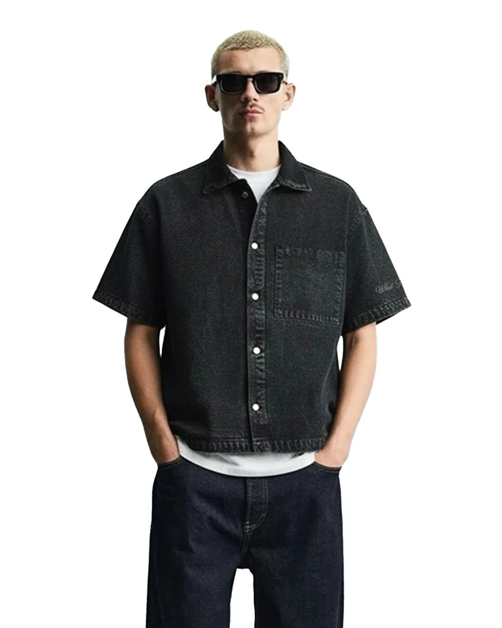 Drip Desi's Oversized Denim Layer Shirt – Premium Streetwear Jacket Shirt