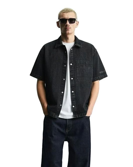 Drip Desi's Oversized Denim Layer Shirt – Premium Streetwear Jacket Shirt