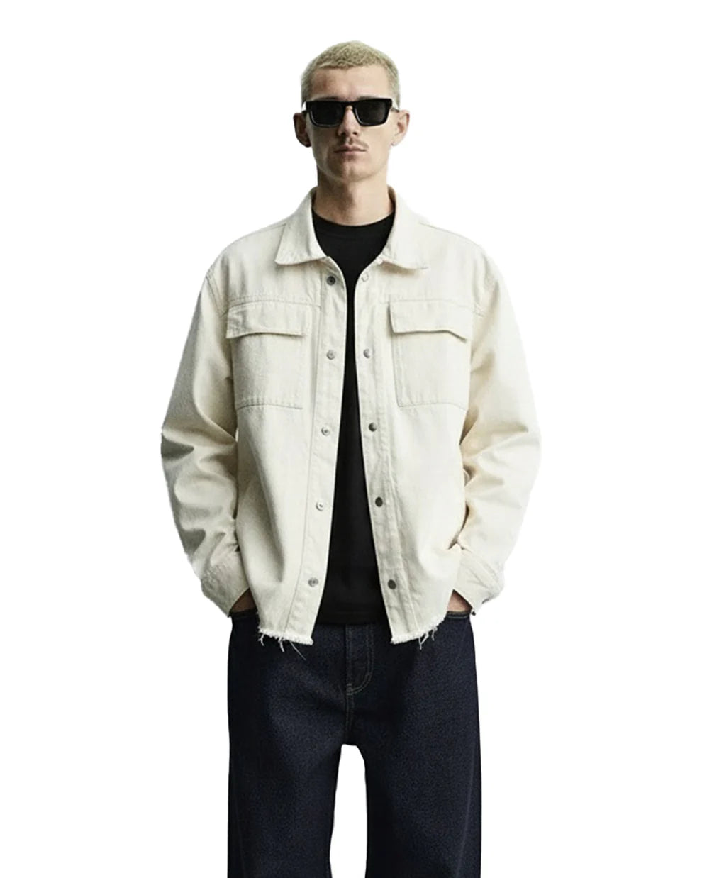 Drip Desi's Oversized Denim Layer Shirt – Premium Streetwear Jacket Shirt