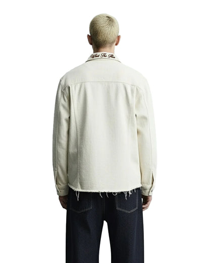 Drip Desi's Oversized Denim Layer Shirt – Premium Streetwear Jacket Shirt