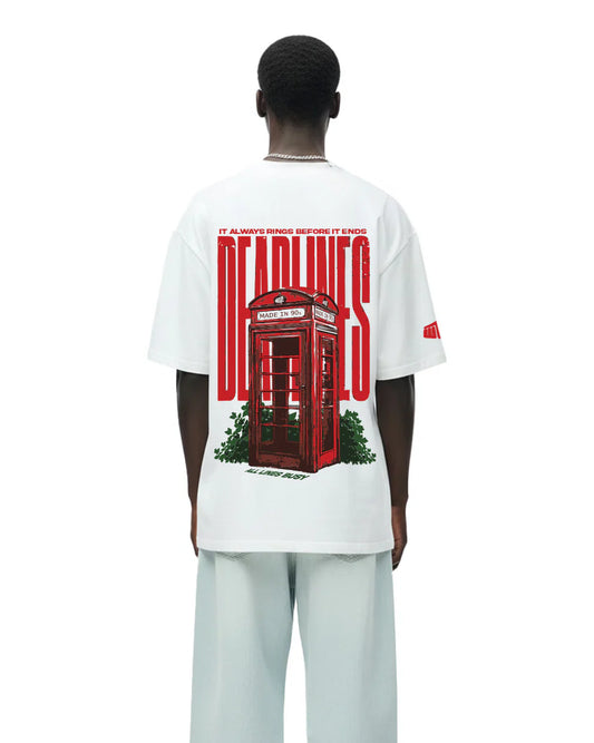 Drip Desi's Deadlines Graphic Oversized T-Shirt