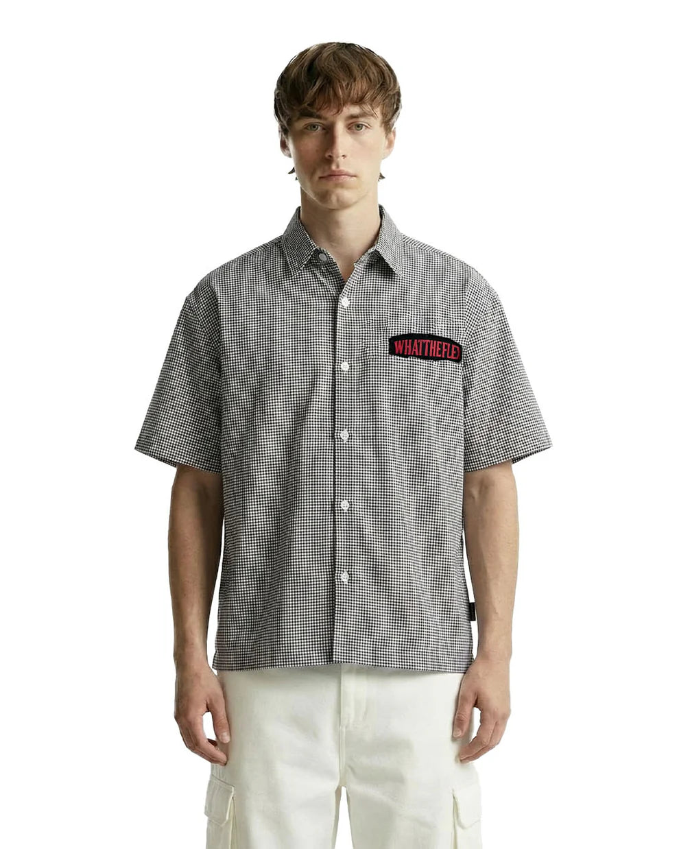 Drip Desi’s Checkered Oversized Shirt – Graphic Print Streetwear Shirt