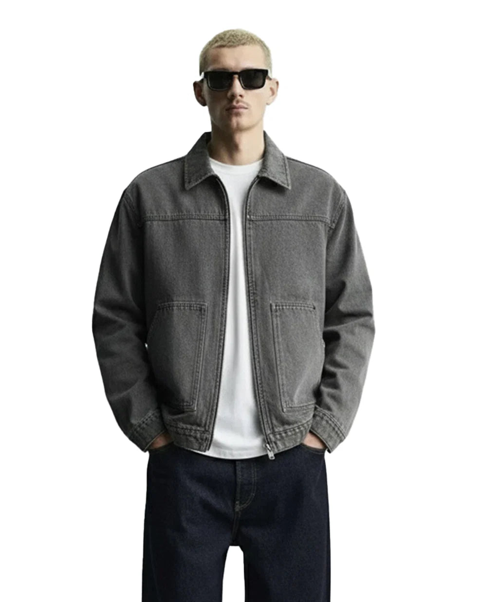 Drip Desi's Oversized Denim Layer Shirt – Premium Streetwear Jacket Shirt