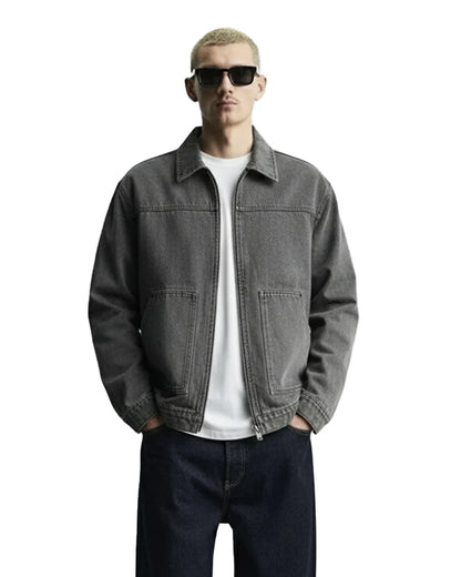 Drip Desi's Oversized Denim Layer Shirt – Premium Streetwear Jacket Shirt