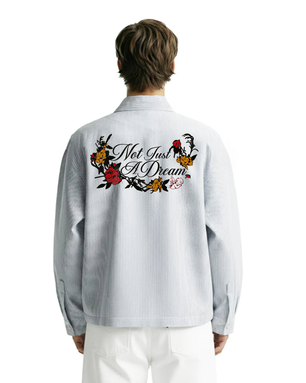 Drip Desi's Not Just A Dream Striped Shirt