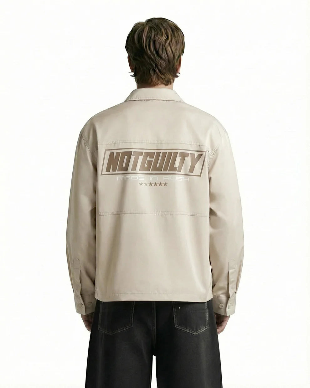 Drip Desi's “Not Guilty” Oversized Shirt – Premium Statement Streetwear
